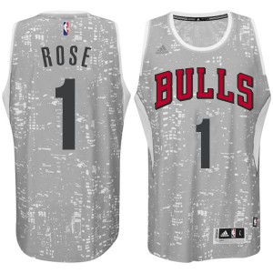 d rose bulls jersey
