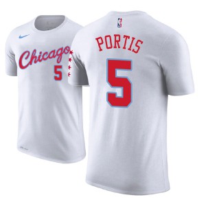 Bobby Portis Chicago Bulls Name & Number Men's #5 Statement T