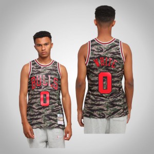 2020 All-star Men 0 Coby White Jersey Blue Chicago Bulls Jersey