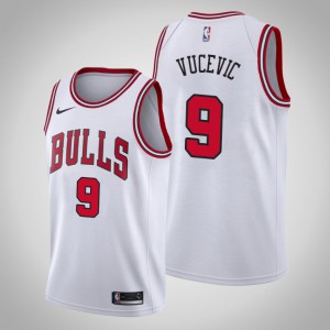 Nike Youth Chicago Bulls Nikola Vucevic #9 Black T-Shirt