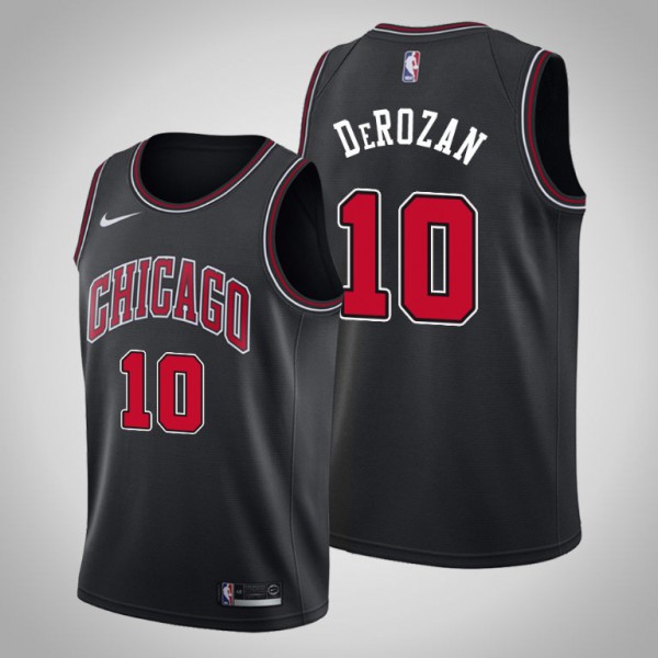 Men's Nike DeMar DeRozan Black San Antonio Spurs 2020/21 Swingman Jersey - Icon Edition