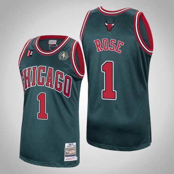 Authentic Jersey Chicago Bulls Alternate 2008-09 Derrick Rose