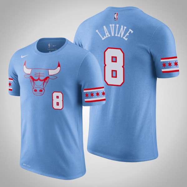 Men's Jordan Brand Black Chicago Bulls 2020/21 Zach LaVine Statement Name & Number T-Shirt, Size: XL